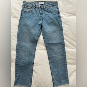 Zara slim straight jeans